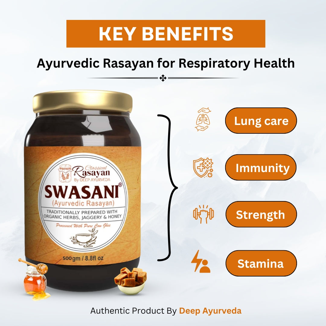 Swasani® Ayurvedic Rasayan for Respiratory Care | Natural Superfood for Immunity,  Digestion & Overall Well being