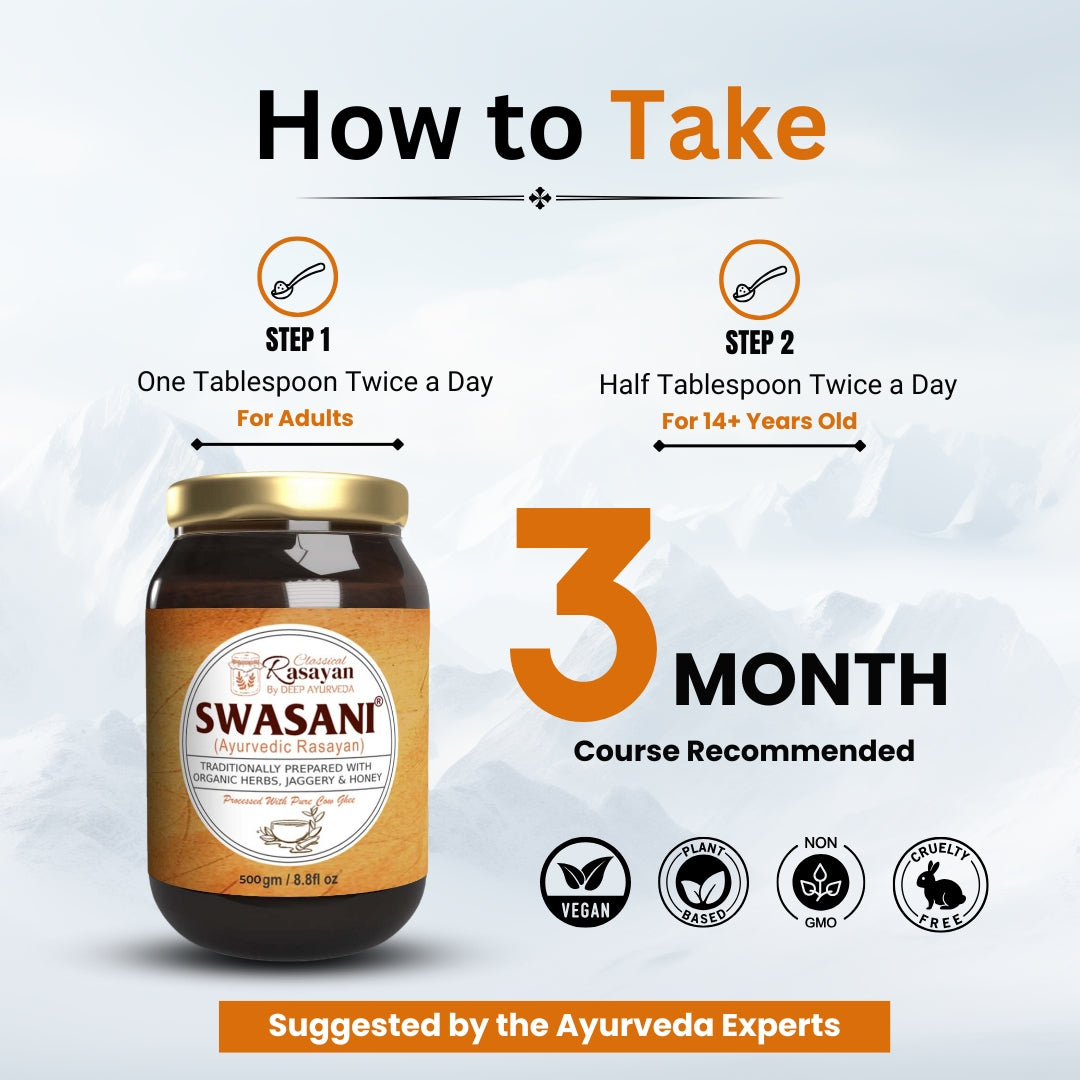 Swasani® Ayurvedic Rasayan for Respiratory Care | Natural Superfood for Immunity,  Digestion & Overall Well being