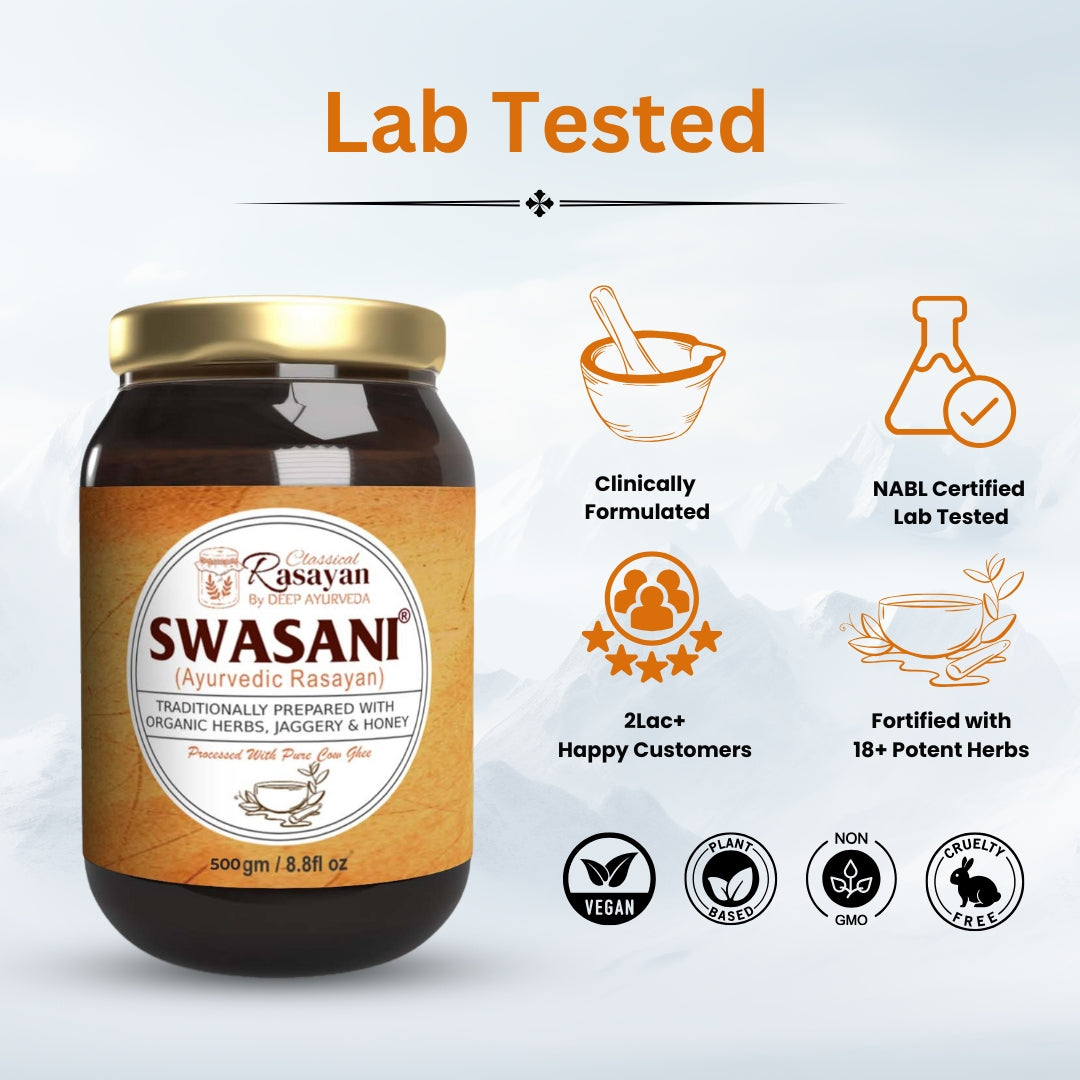 Swasani® Ayurvedic Rasayan for Respiratory Care | Natural Superfood for Immunity,  Digestion & Overall Well being