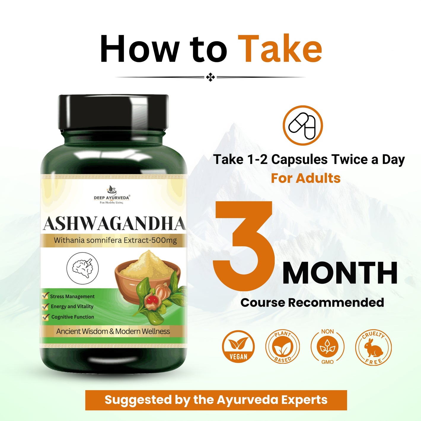 How to take Ashwagandha  Capsules