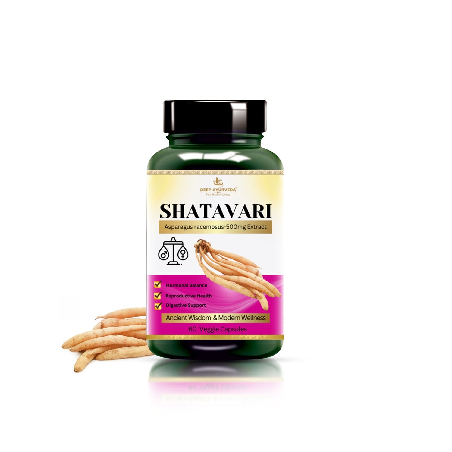 Organic Shatavari Vegan Capsules