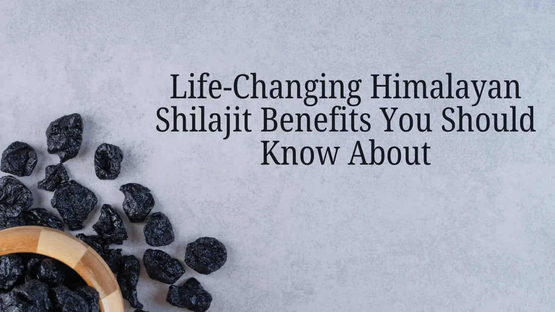 Himalayan Shilajit Benefits