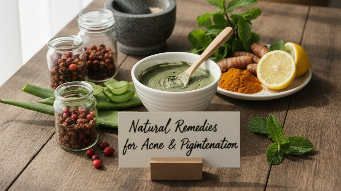 Natural Remedies for Acne & Pigmentation
