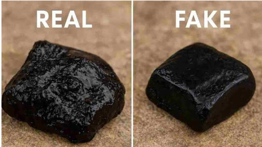 Pure Shilajit vs Fake Shilajit