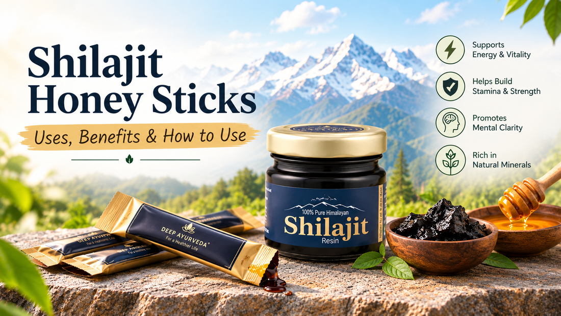Shilajit Honey Sticks