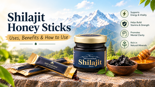 Shilajit Honey Sticks