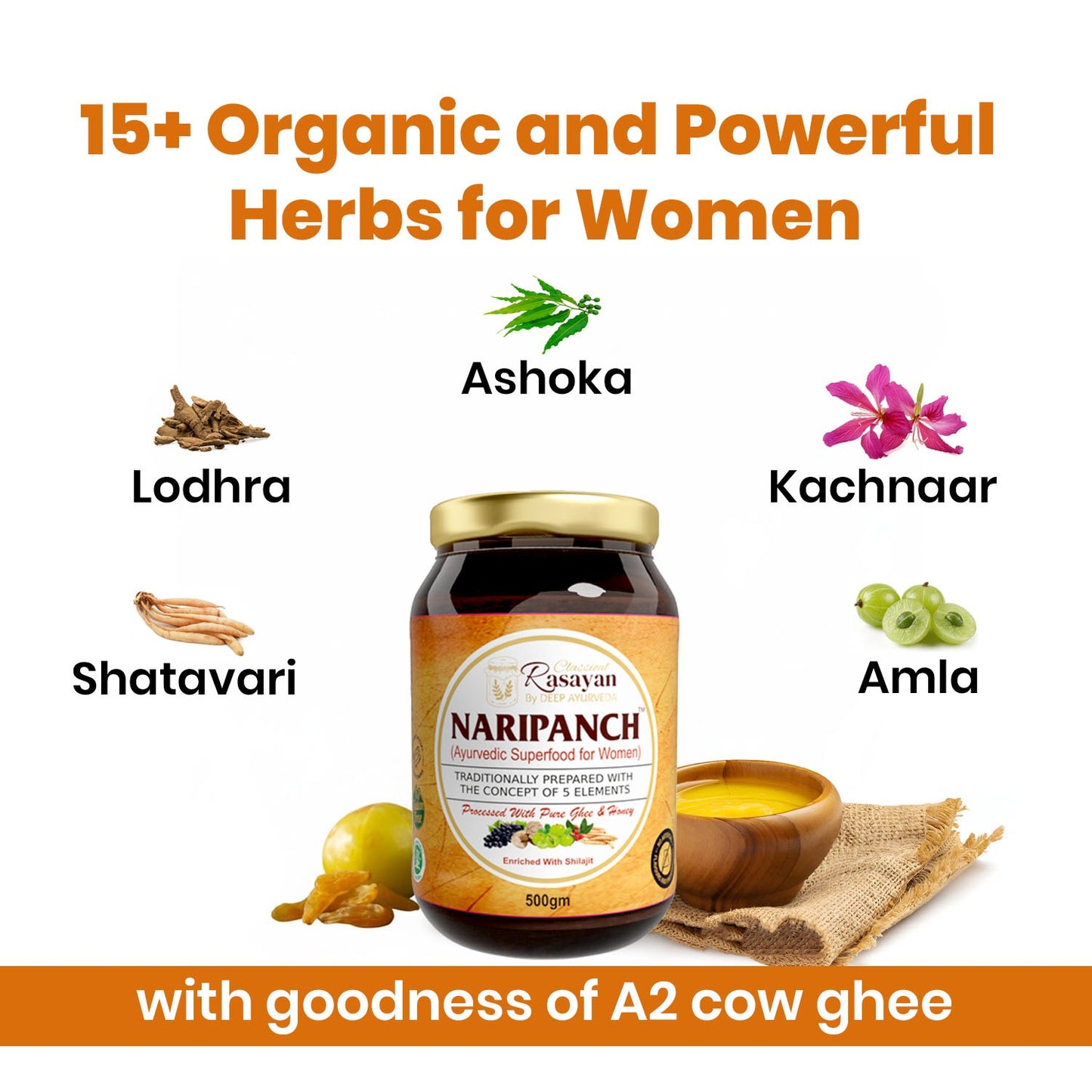 NariPanch® Ayurvedic SuperFood for Women’s Health | Best Adaptogens for Female Health