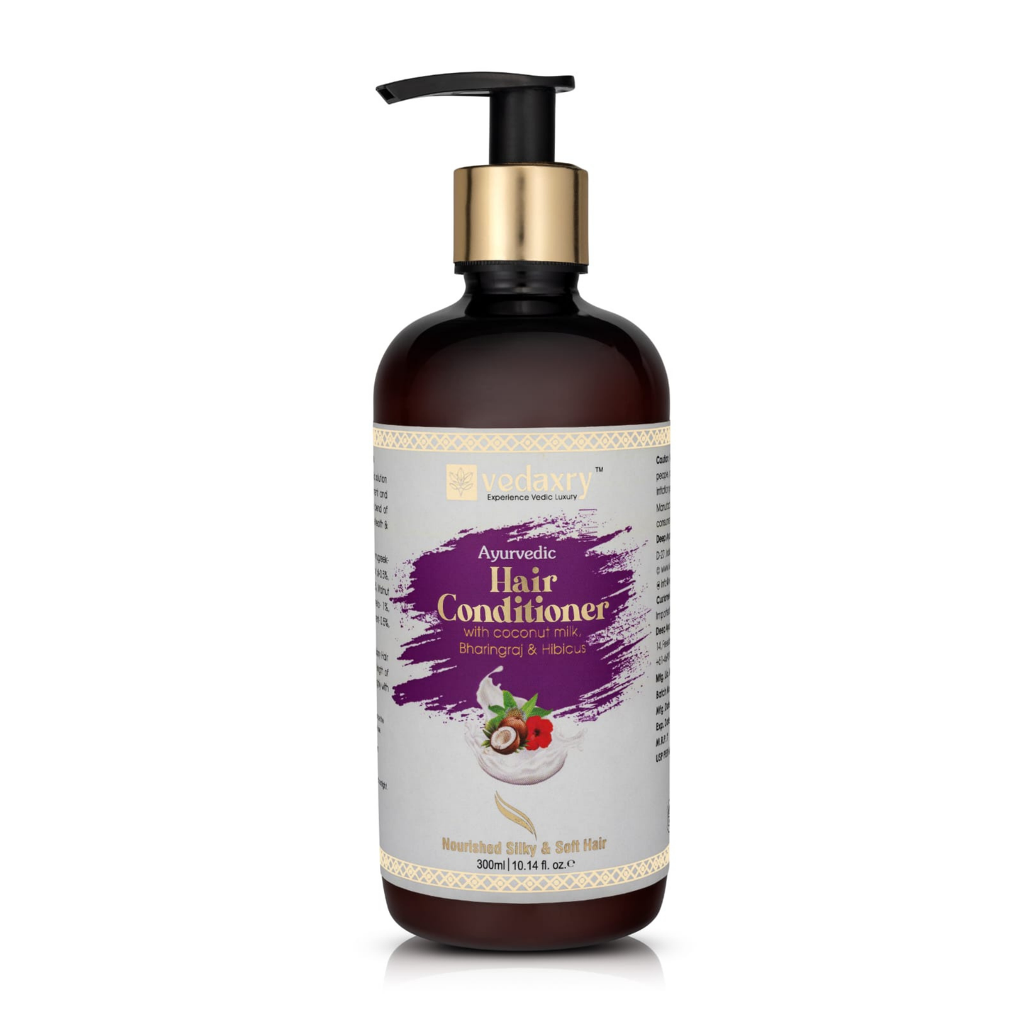 Vedaxry Ayurvedic Hair Care Pack for Normal Hair Type | Vedaxry Hair Cleanser-300ml + Ayurvedic  Hair Conditioner 300ml + Ayurvedic Medicated Hair Oil-100ml
