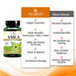 Amla (Emblica officinalis) Vegan Capsule made with 10:1 extract |  Rich vitamin C & Supports Immune Function