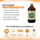 Arvindasava Classical Ayurvedic Liquid Tonic by Deep Ayurveda | 450 ml