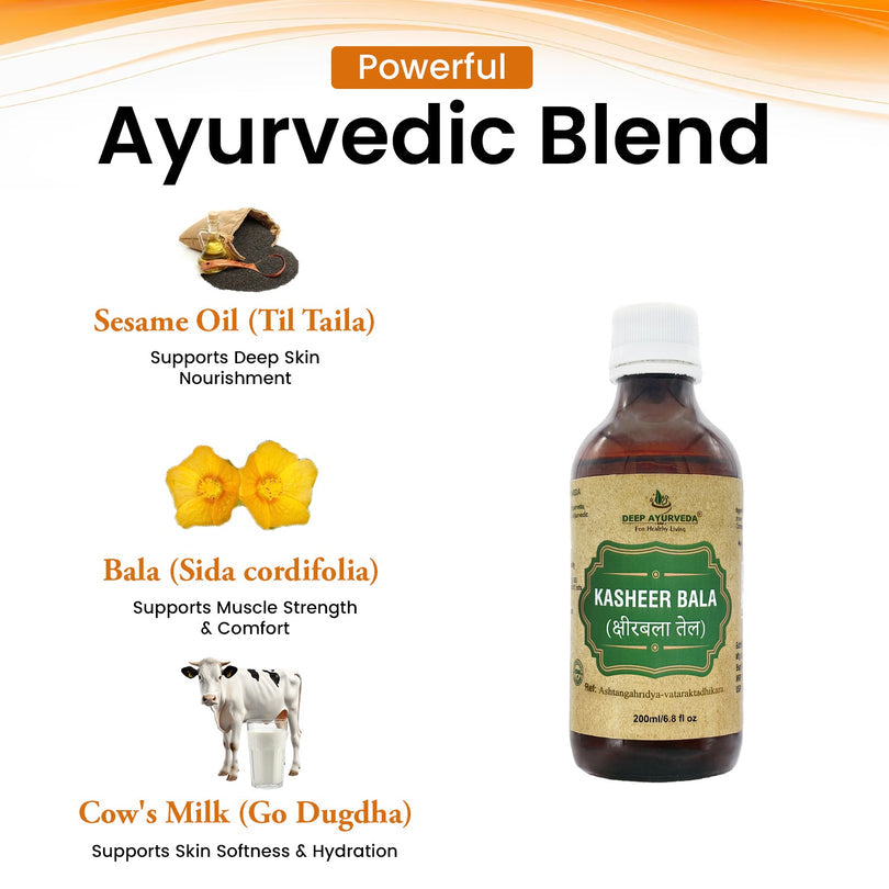 Ksheer Oil For Ayurveda and Panchakarma Therapy