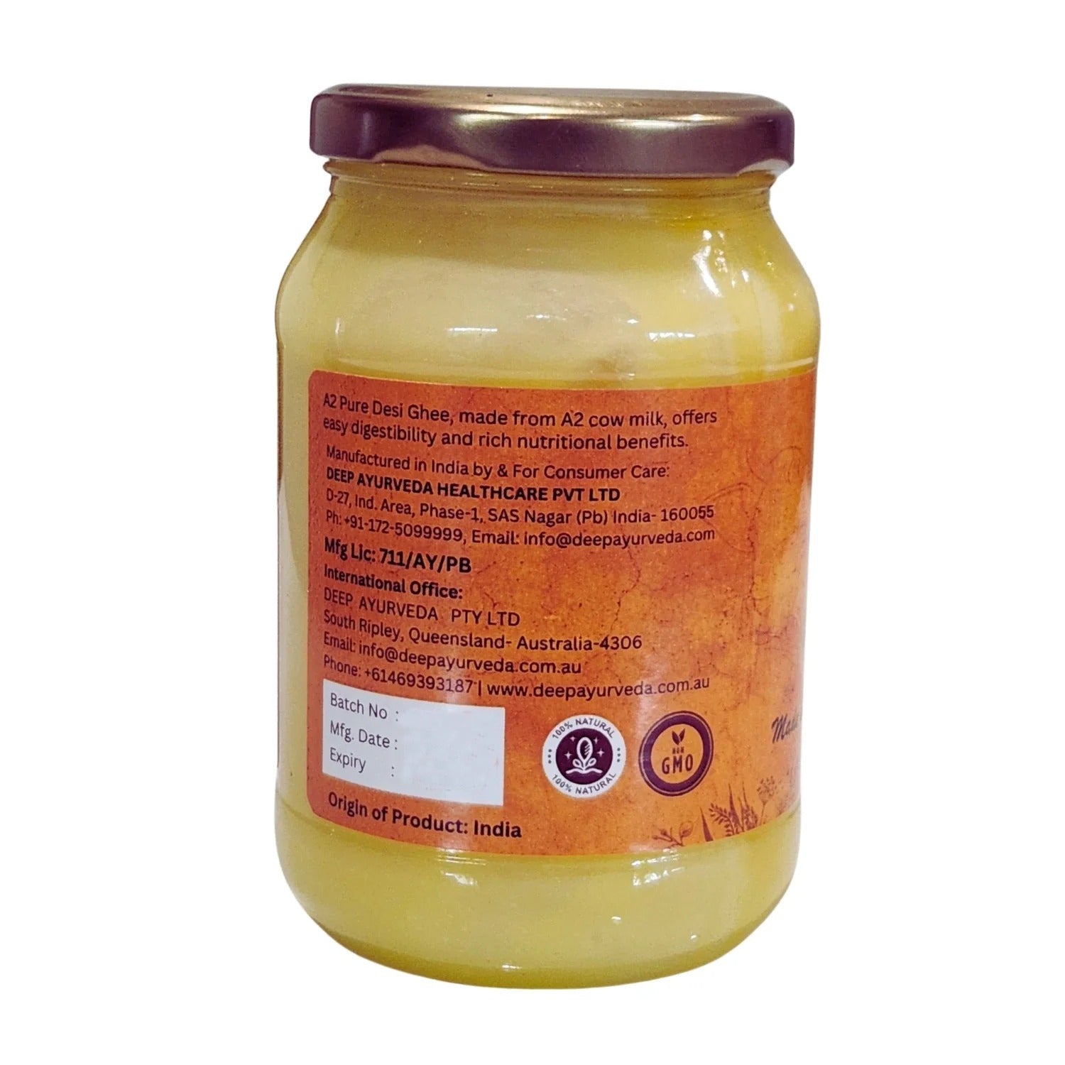 A2 ghee from a2 milk​


