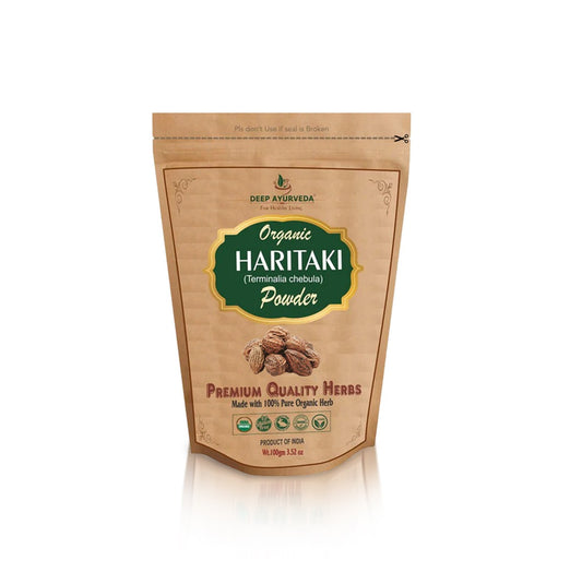 Organic Haritaki Powder – Natural Digestive Cleanse & Ayurvedic Detox