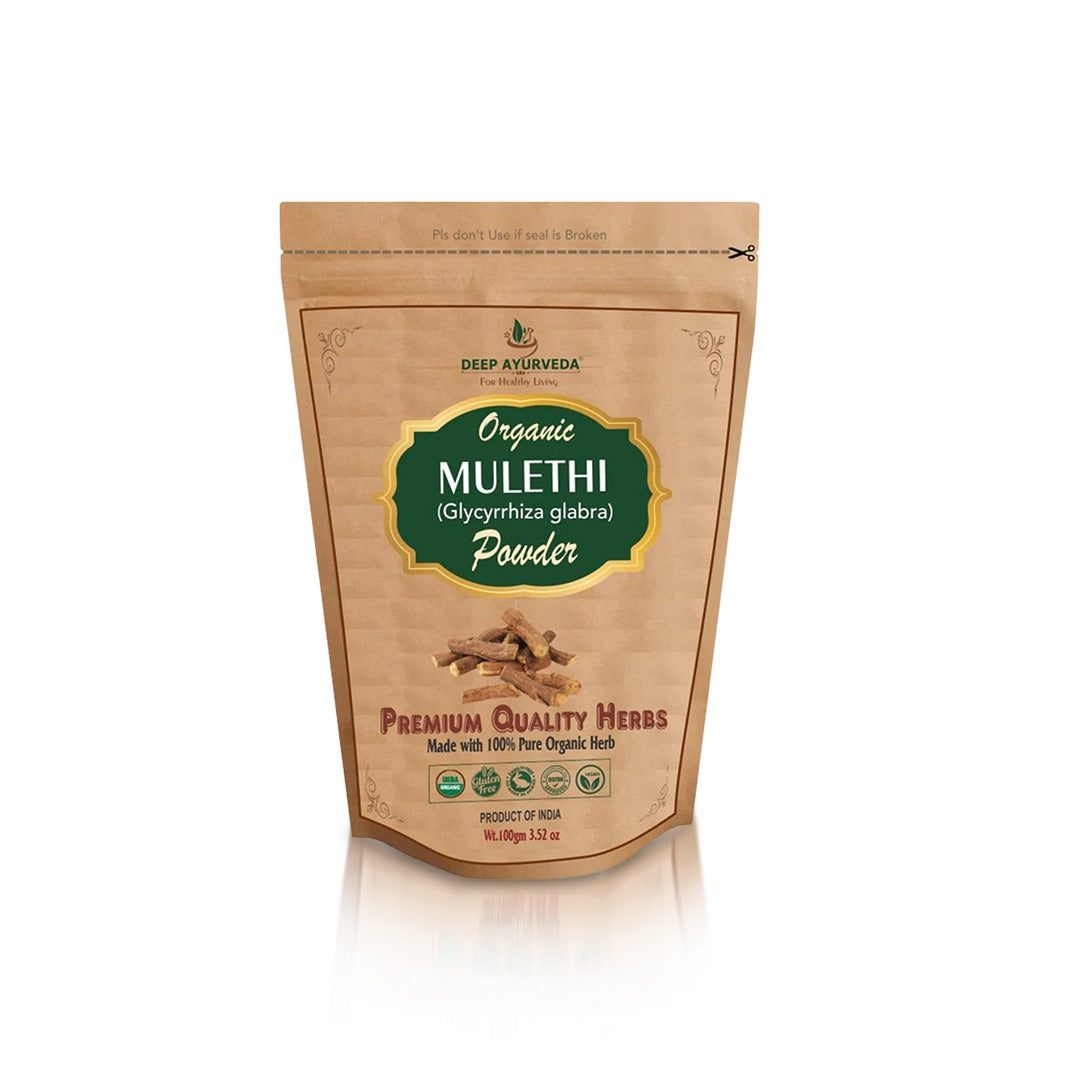 Organic Mulethi Powder (Glycyrrhiza glabra) 100 gm