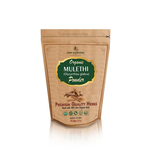 Organic Mulethi Powder (Glycyrrhiza glabra) 100 gm