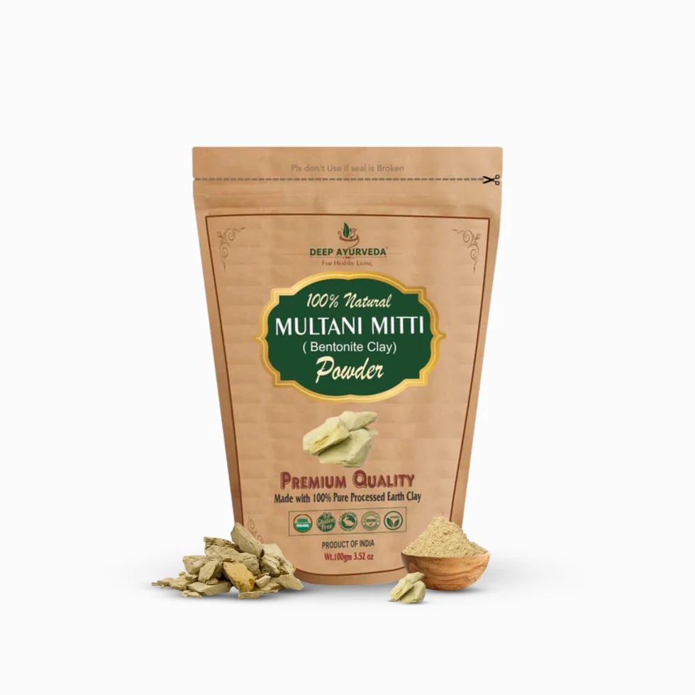 Organic Multani Mitti (Bentonite Clay)
