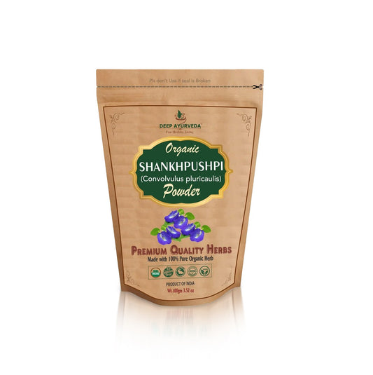Organic Shankhpushpi Powder (Convolvulus pluricaulis)