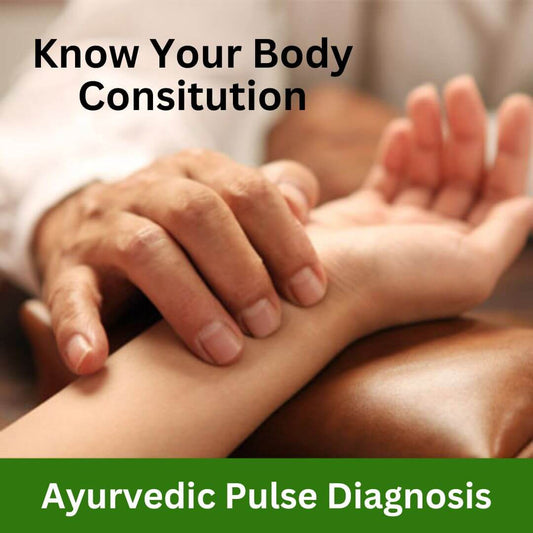 Pulse Diagnosis (Body Constitution) by Traditional Ayurvedic Techniques | 60 Minutes Session