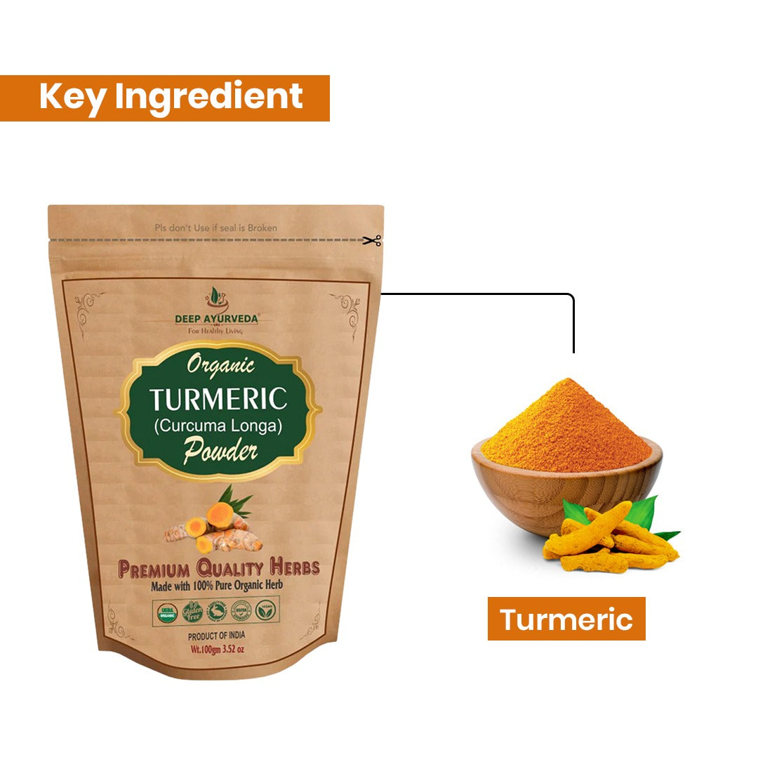 Organic Turmeric Powder (Curcuma Longa)