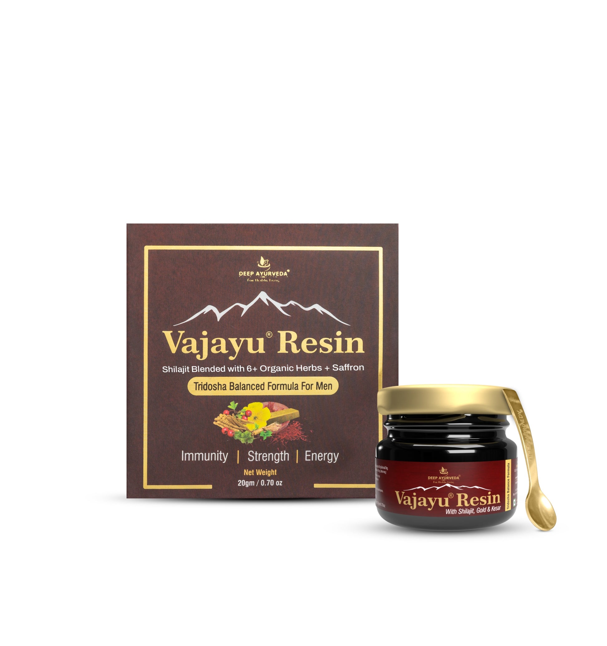 Vajayu Shilajit Gold Resin
