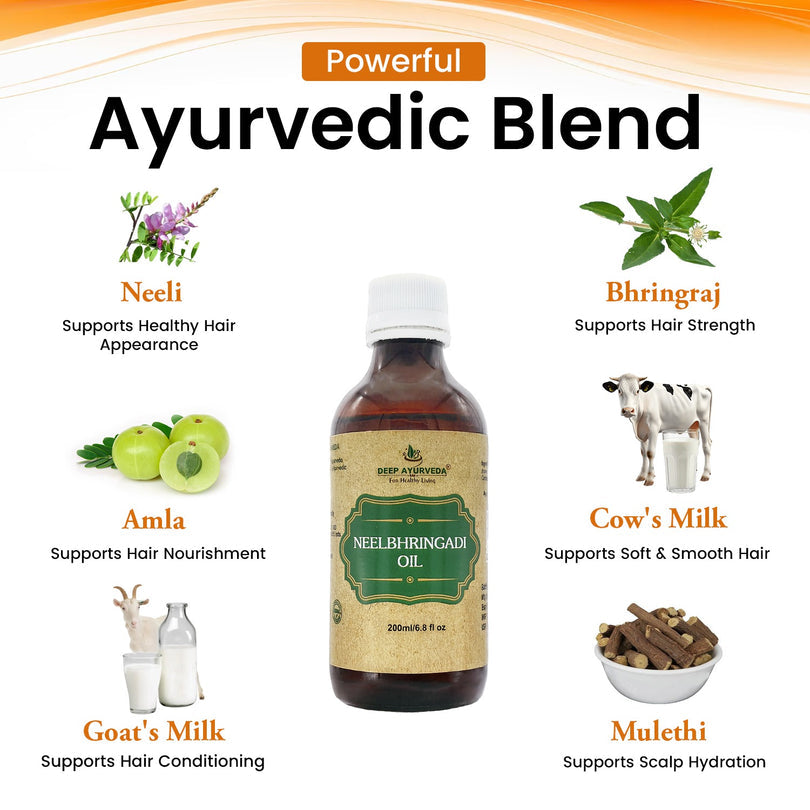 Neelbhringadi Oil traditional Ayurvedic Hair Oil for Hair Care