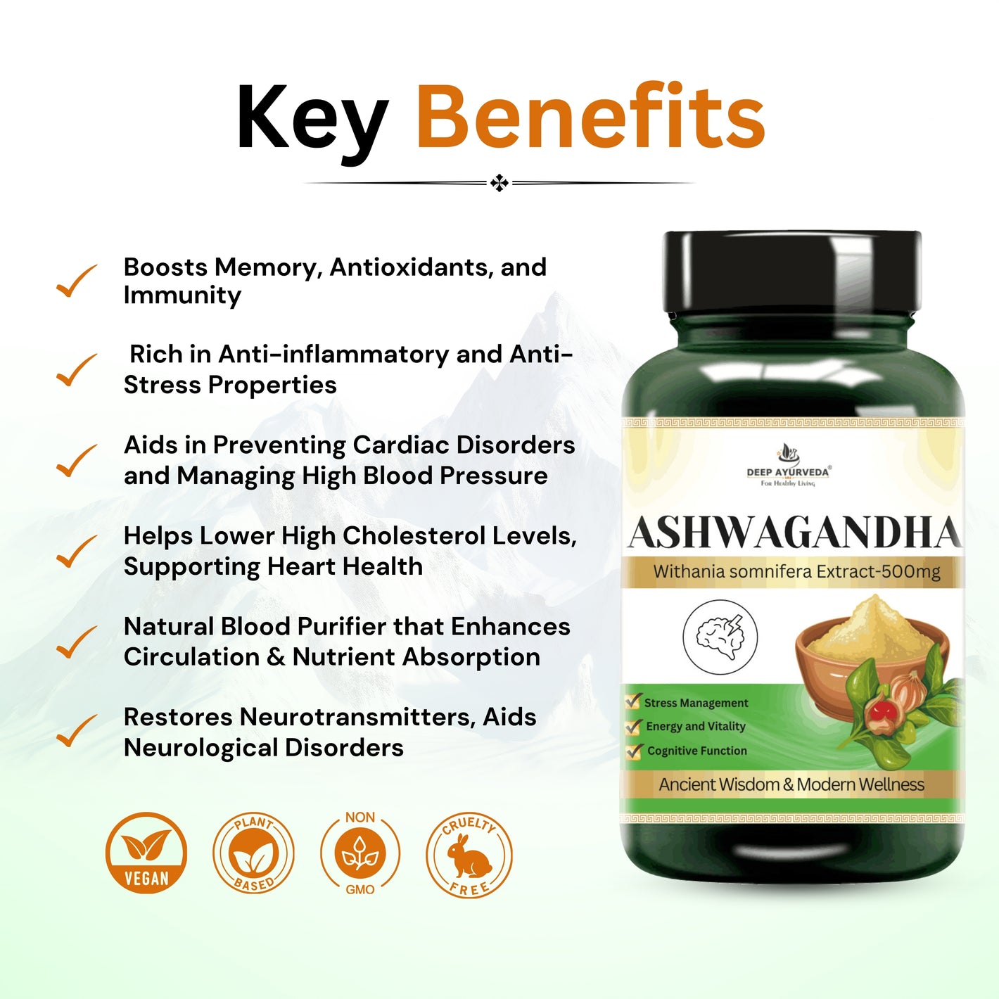 Benefits of Ashwagandha capsules
