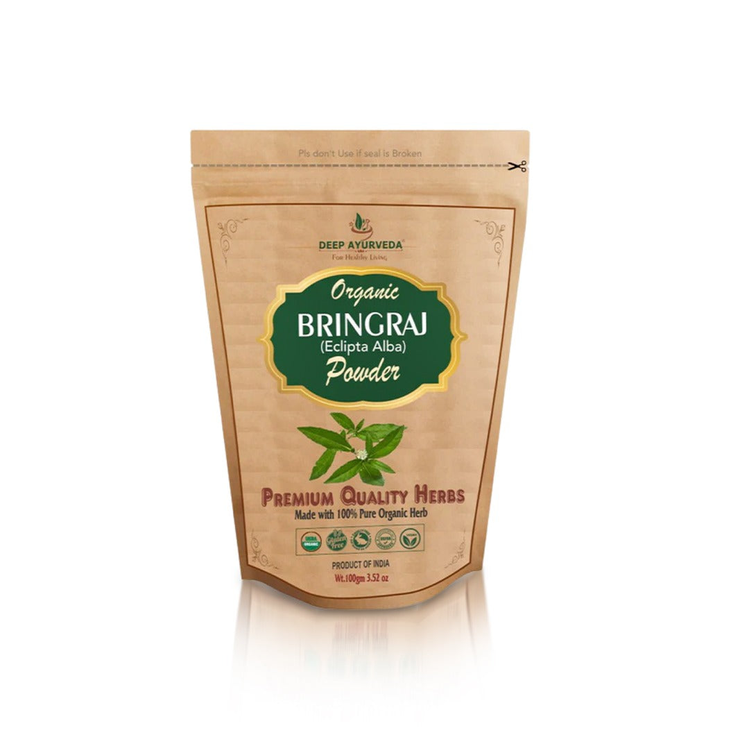 Organic Bhringraj Powder (Eclipta Alba)