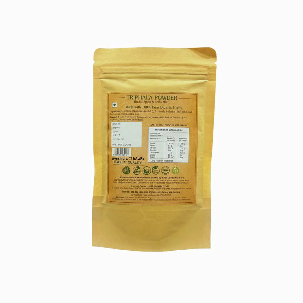 Organic Triphala Powder