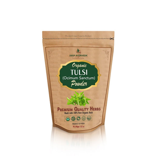 Organic Tulsi Powder (Ocimum Sanctum)