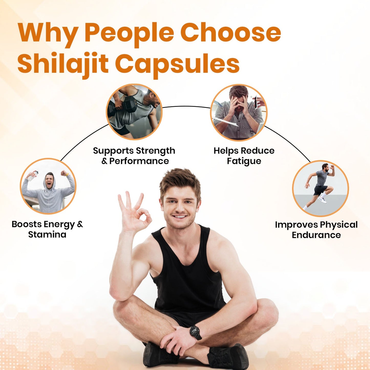 Shilajit Vegan Capsules – 500mg | Himalayan Energy & Vitality Booster | 60 Caps