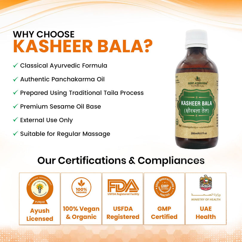 Ksheer Oil For Ayurveda and Panchakarma Therapy