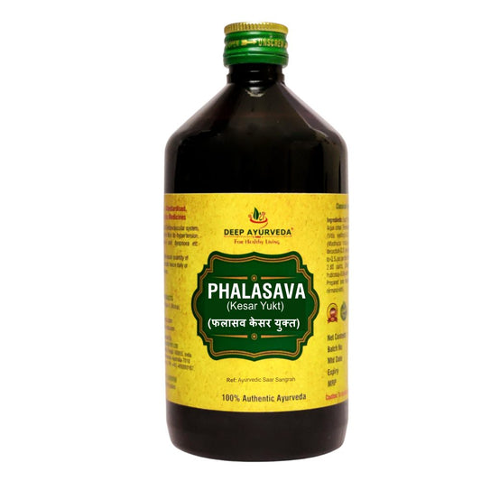 Phalasava (Kesaryukta) | Classical Ayurvedic Liquid Tonic | 450 ml - Deep Ayurveda